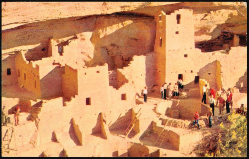 Cliff Palace Ruin Mesa Verde National Park Colorado