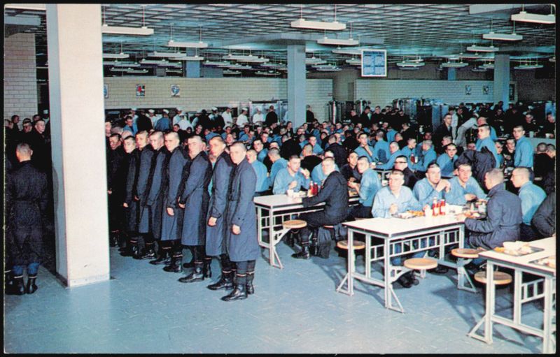 Recruit Training Command Galley Interior, Great Lakes, IL Illinois