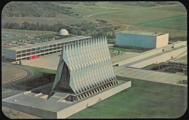 U.S. Air Force Academy Academic Section and Chapel Colorado Springs