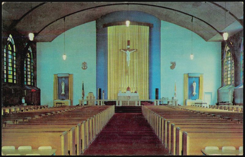 Holy Name Catholic Chapel Building 4 Great Lakes Illinois