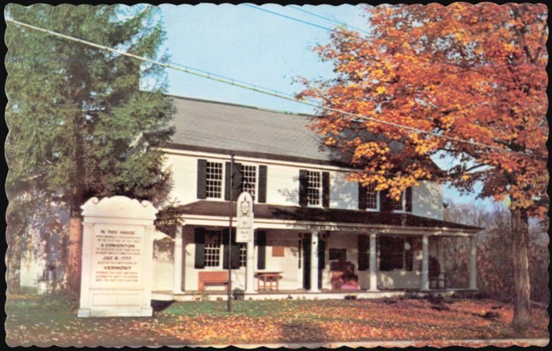 Constitution House - Birthplace of Vermont Constitution Windsor