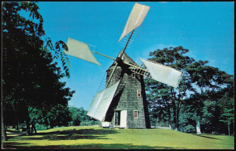 Historic Old Windmill Built in 1805 East Hampton New York