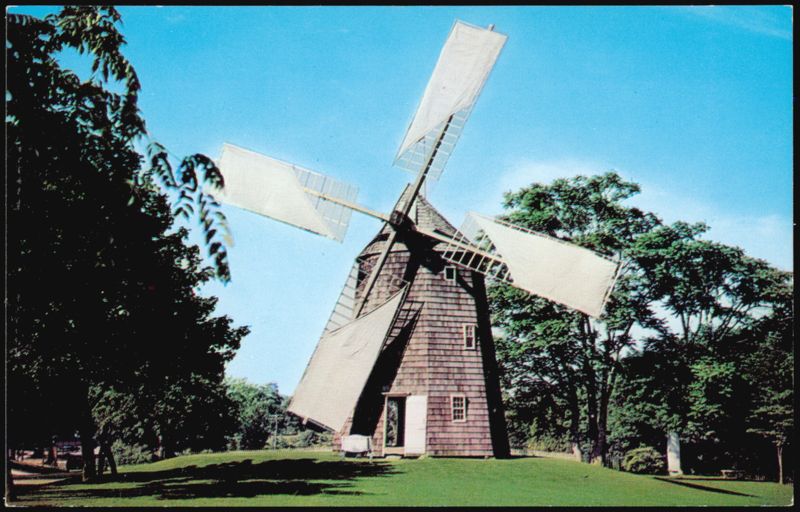 Historic Windmill Built in 1805 in East Hampton New York