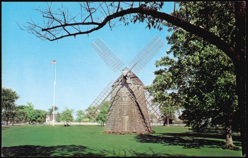 Historic Windmill, Water Mill, Long Island New York