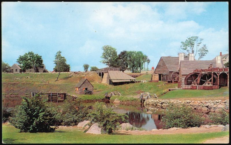 Saugus Ironworks Restoration View From South Side Massachusetts