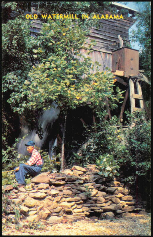 Old Watermill in Northwestern Alabama near Dismals Wonder Gardens