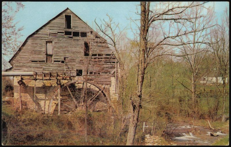 Rice's Mill Historic Mill Between Kingsport and Church Hill Tennessee