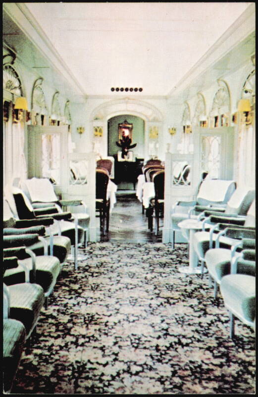 Interior of F.D.R.'s Mountaineer Diner-Lounge Bellows Falls Vermont