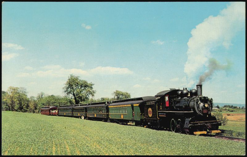 Strasburg Railroad Engine #31 in Amish Country Pennsylvania