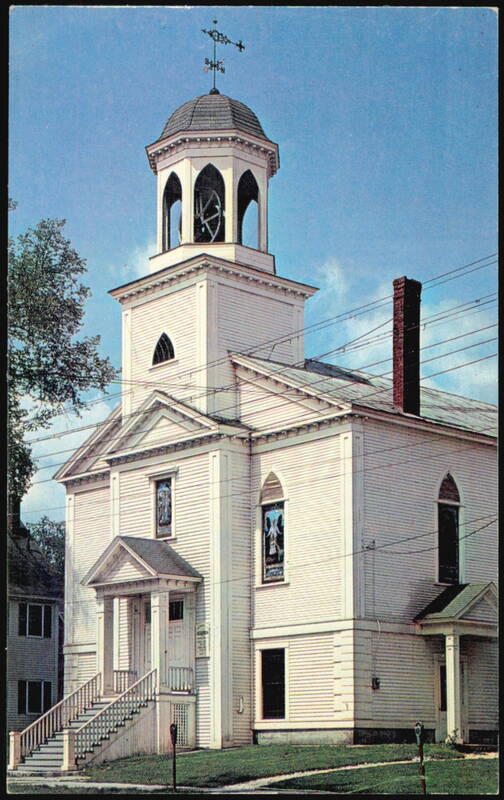 First Universalist Church Built in 1848 Norway Maine