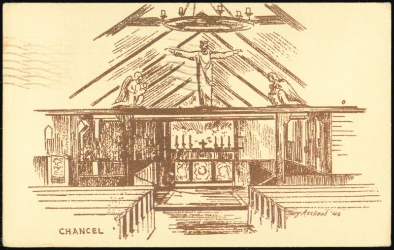 Chancel of St. Mary of the Harbor Provincetown Massachusetts