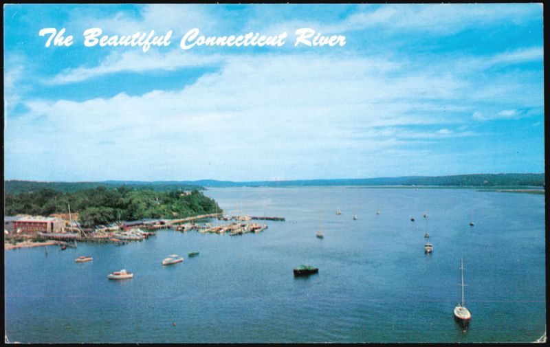 The Beautiful Connecticut River View from Baldwin Bridge Old Saybrook