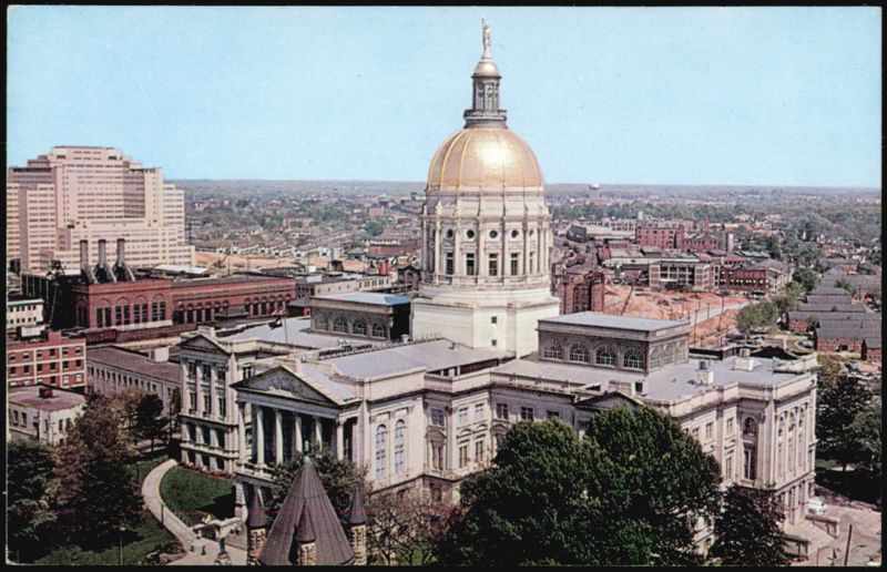 Georgia State Capitol Building with Golden Dome Atlanta