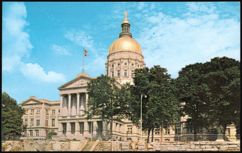 Georgia State Capitol Building with Golden Dome Atlanta