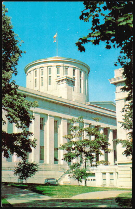 State Capitol Building, Greek Revival Style Columbus Ohio