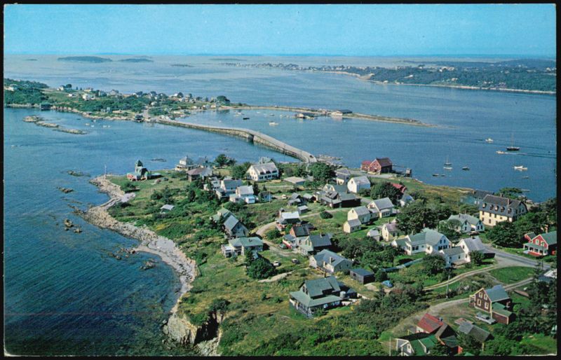 Bailey Island and Orr's Island, Cribstone Bridge Bailey Island - Orr's Island Maine