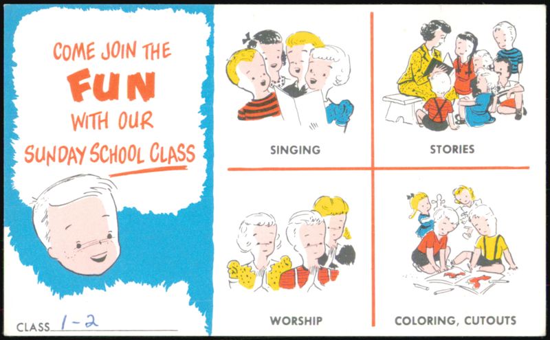 Come Join the Fun with Our Sunday School Class Advertising
