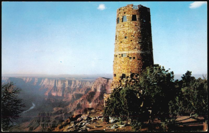 The Watchtower at Desert View Grand Canyon National Park Arizona