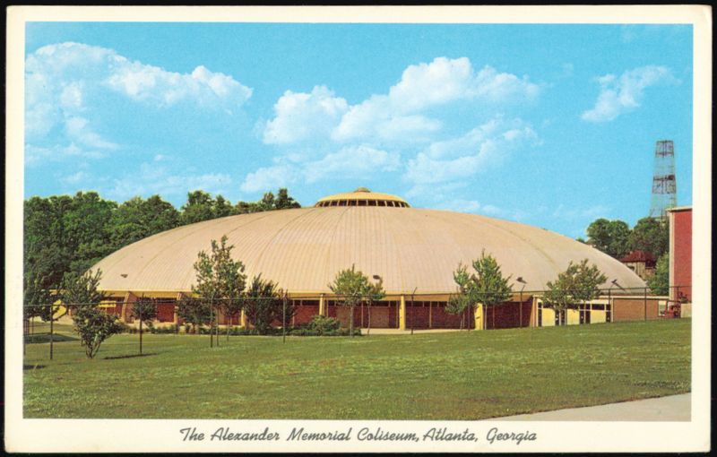 The Alexander Memorial Coliseum at Georgia Institute of Technology Atlanta