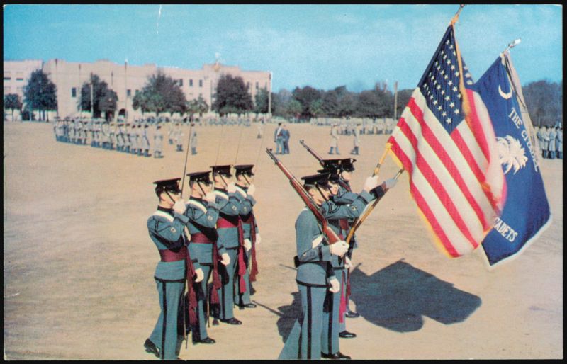Color Guard, The Military College of South Carolina Charleston