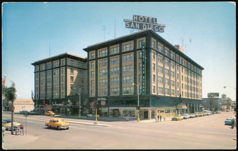 Hotel San Diego on Broadway at State, San Diego California