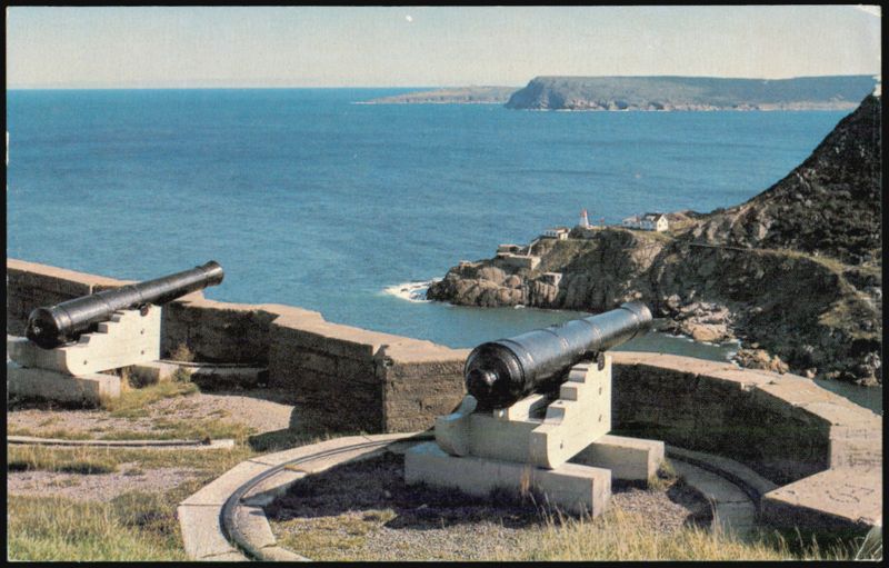 Queen's Battery gun emplacements, Signal Hill National Historic Park St. John's NL Canada