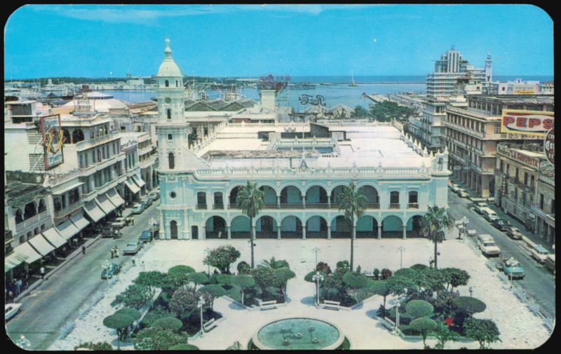Plaza Principal y Palacio, Vera Cruz, Mex. Veracruz Mexico
