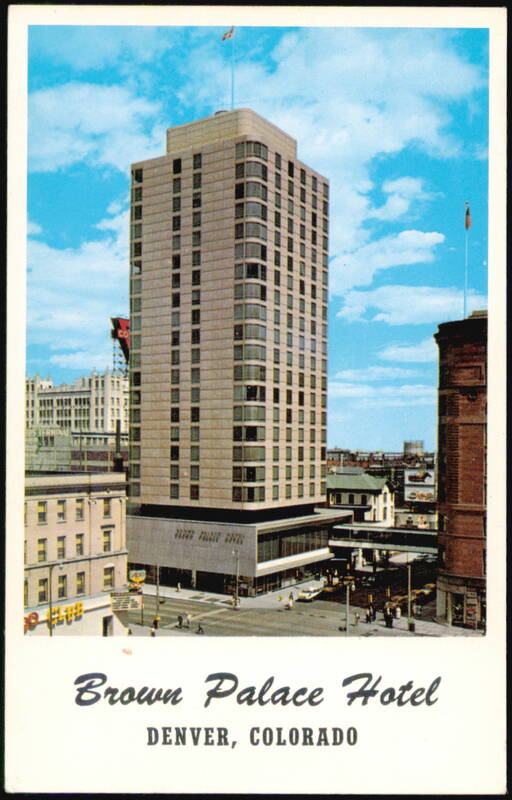 Brown Palace Hotel skyscraper addition, 300 rooms Denver Colorado
