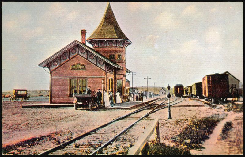 Old Chatham Railroad Station - 1910 Massachusetts