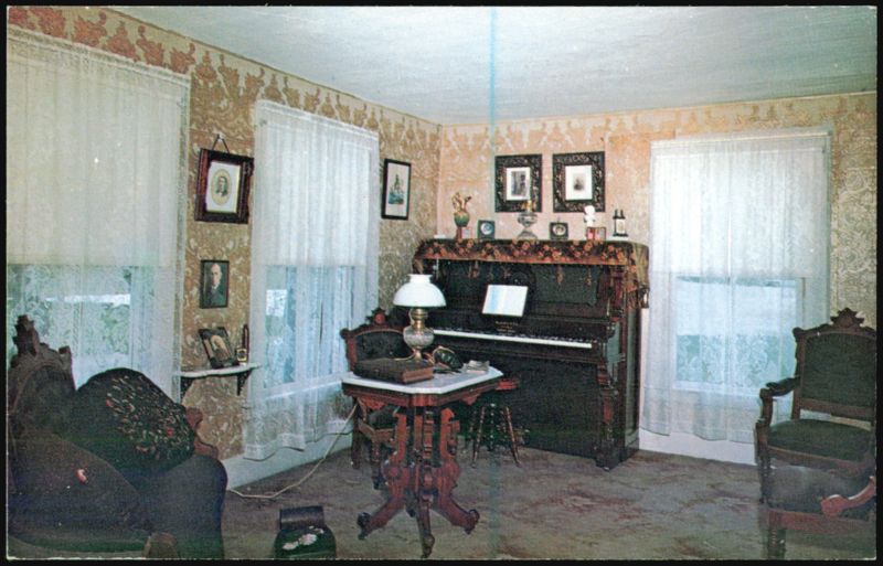 President Coolidge Homestead Parlor in Plymouth Vermont