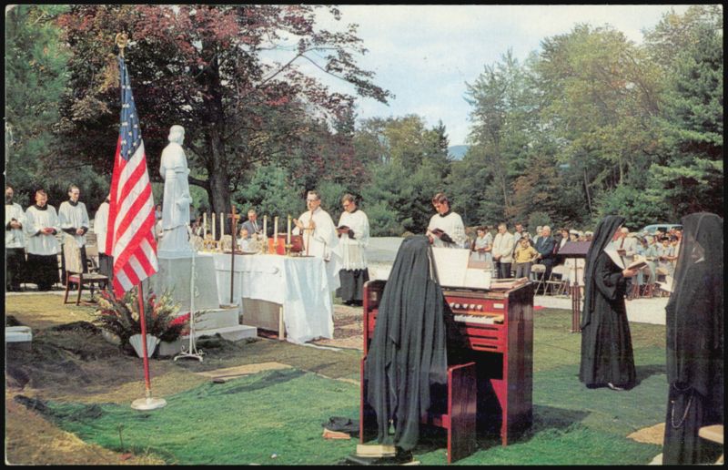 Shrine of St. Joseph The Provider Outdoor Mass Rutland Vermont