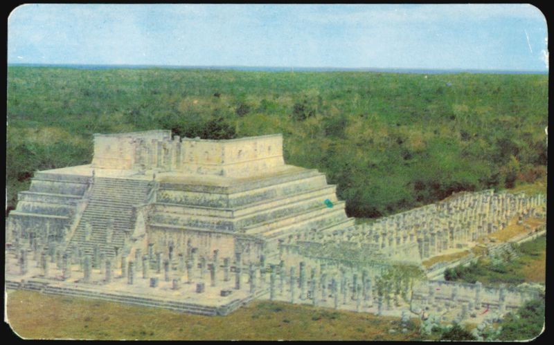 Templo de las Columnas, Chichén Itzá, Yucatán, México Mexico