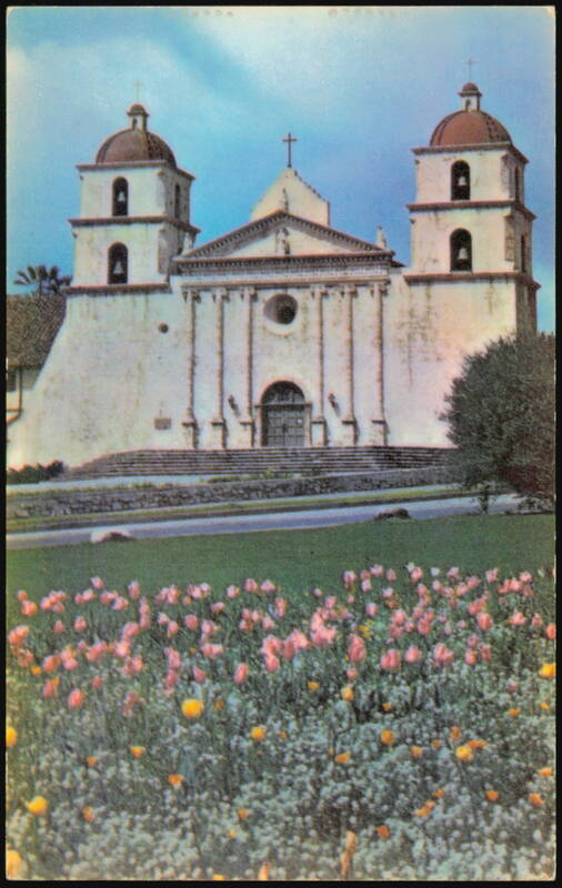 Santa Barbara Mission Established in 1776 California