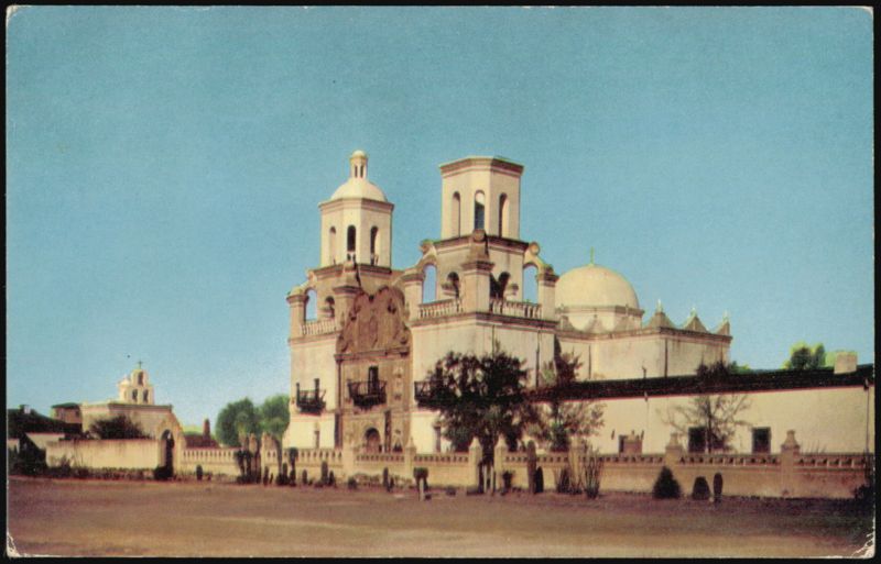 Mission San Xavier del Bac, White Dove of the Desert Tucson Arizona