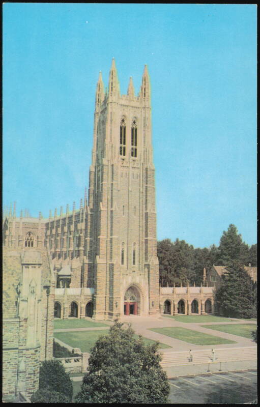 Duke University Chapel Tower in Durham, North Carolina