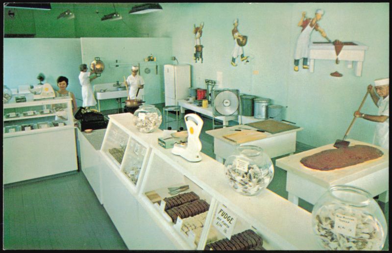 Crump's Candy Kitchen Interior View Harbor Springs MI Michigan