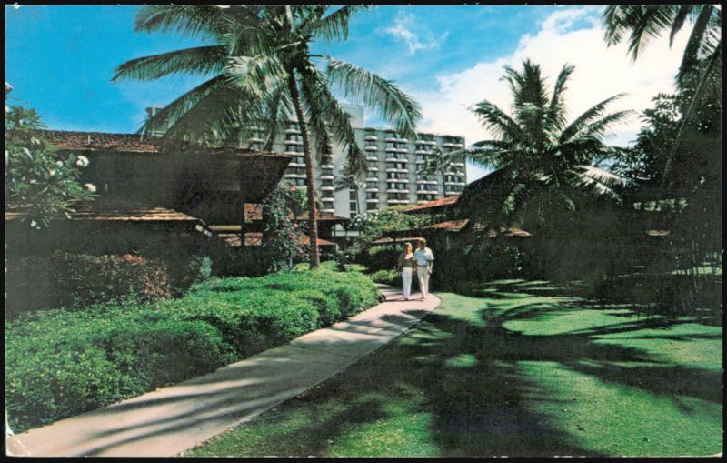 Royal Lahaina Resort Path Kaanapali Beach Maui Hawaii