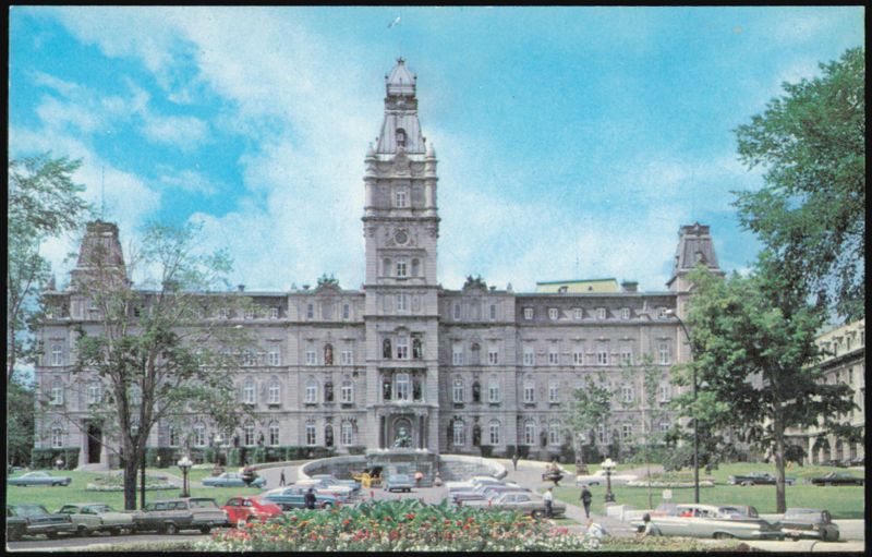 Le Palais legislatif de la Province de Quebec QC Canada