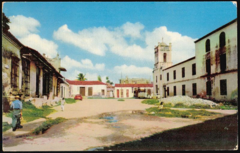 Plaza of San Juan de Dios Camagüey Cuba