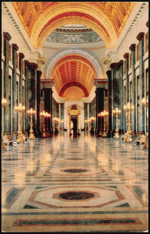 Salon de Los Paspos Perdidos, Capitol Building, Havana Cuba