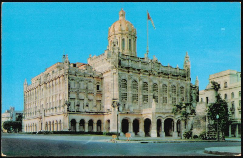 Palacio Presidencial with Glass-Tiled Dome Havana Cuba