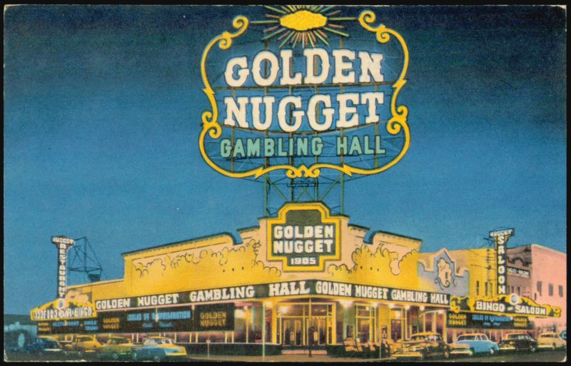 Golden Nugget Gambling Hall, Saloon and Restaurant Las Vegas Nevada
