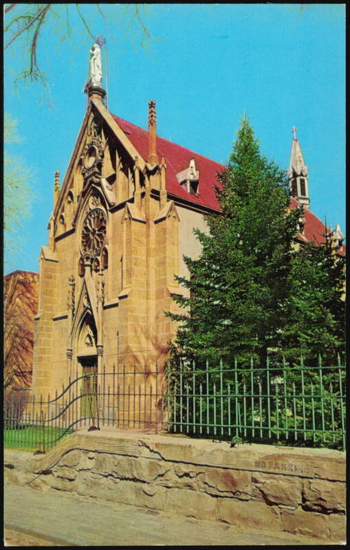 Loretta Chapel - Spiral Staircase Landmark Santa Fe New Mexico