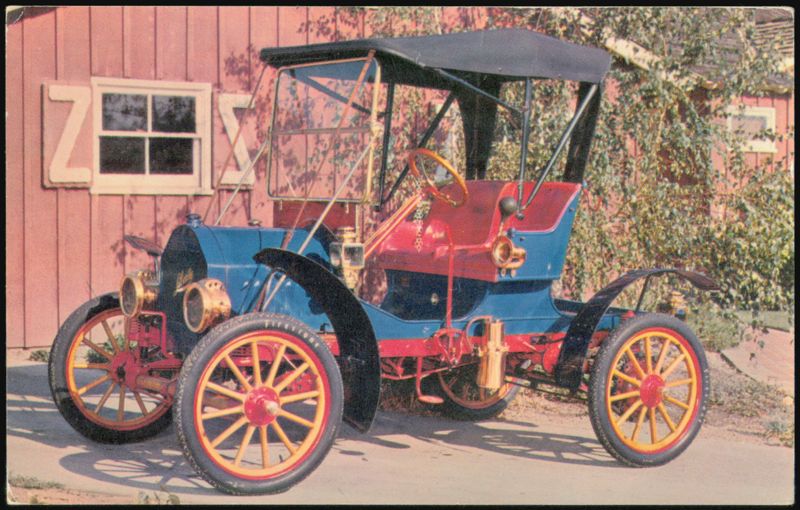 1912 Brush Runabout Automobile Sutton Motor Sales Promo Sacramento California