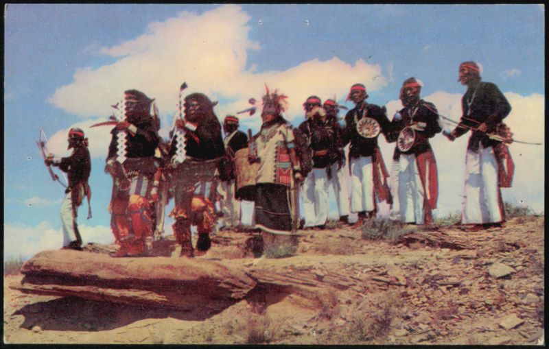 Hopi Dancers Gallup New Mexico Indian Ceremonials Ray Manley