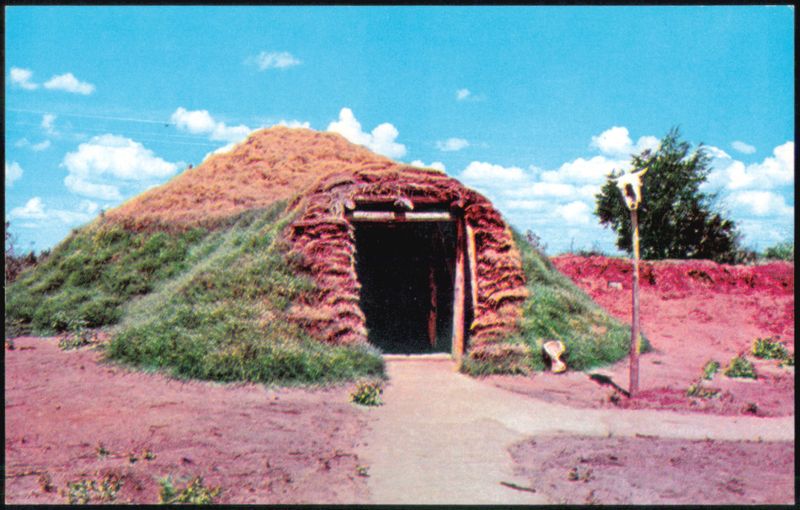 Pawnee Earth House, Indian City, U.S.A. Anadarko Oklahoma