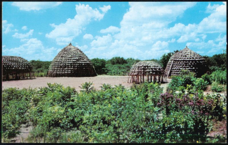 Wichita Grass House, Indian City, U.S.A. Anadarko Oklahoma