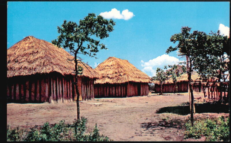 Caddo Tribal Home, Indian City, U.S.A. Anadarko Oklahoma