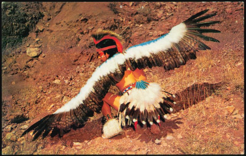 Indian Eagle Dancer Pueblo Indians Fred Fulton Native Americana