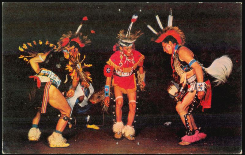 Horse Tail Dance of the Taos Pueblo Indian Tribe Native Americana